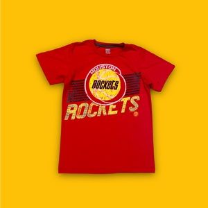 Majestic Red Houston Rockets Short Sleeve Tee